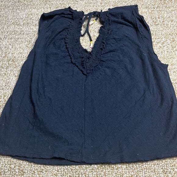 NWT Daily Practice  for Anthropologie textured shirt  with embellishments - Picture 6 of 8